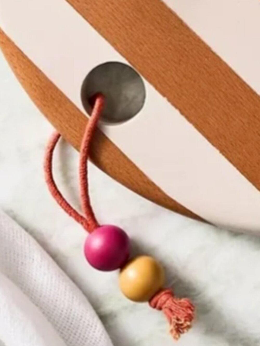 NWT Anthropologie Catania Round Wood Serving Board - Picture 3 of 9